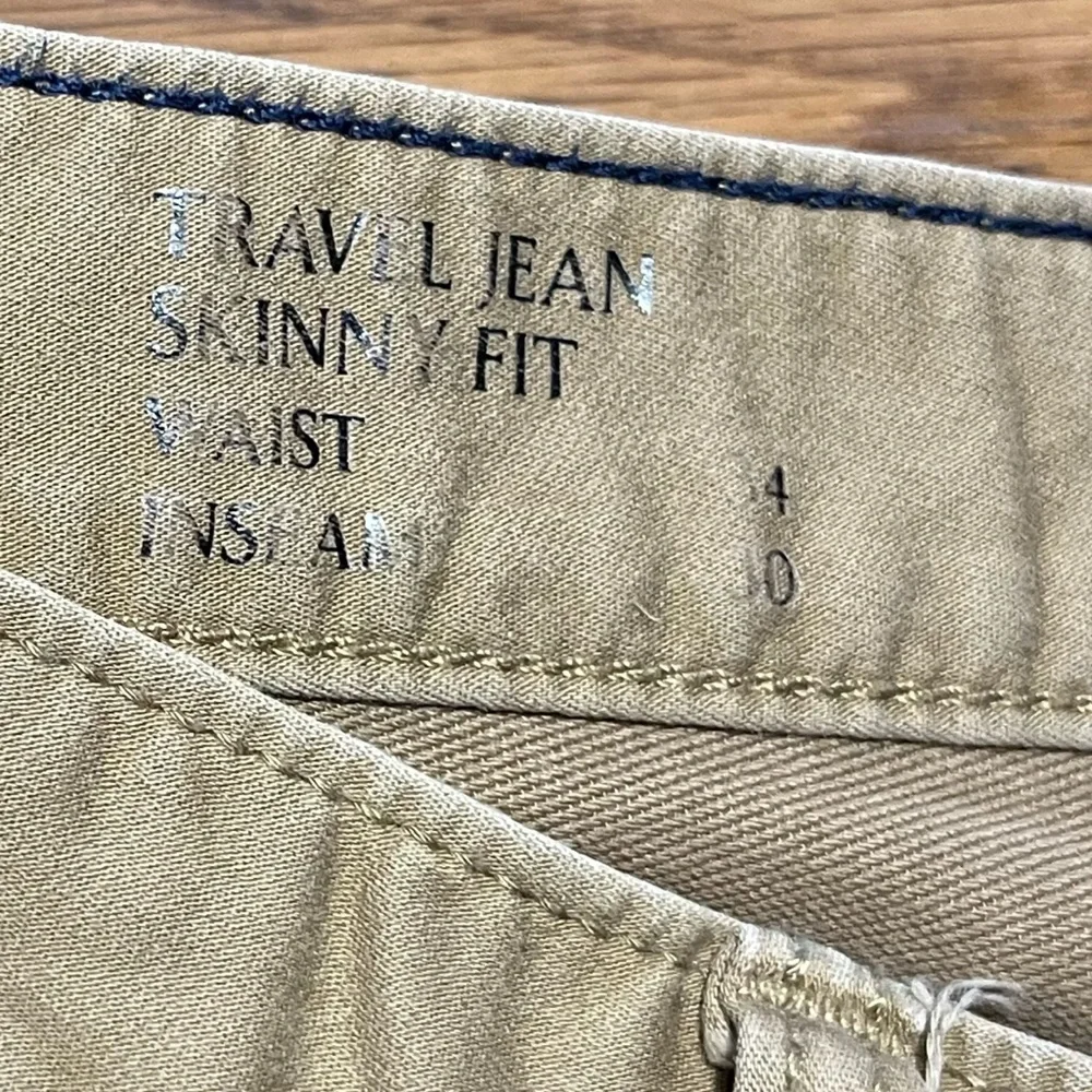 Banana Republic Men's Whiskey Tan Travel Skinny Fit Pants Size 34x30 - Picture 6 of 10